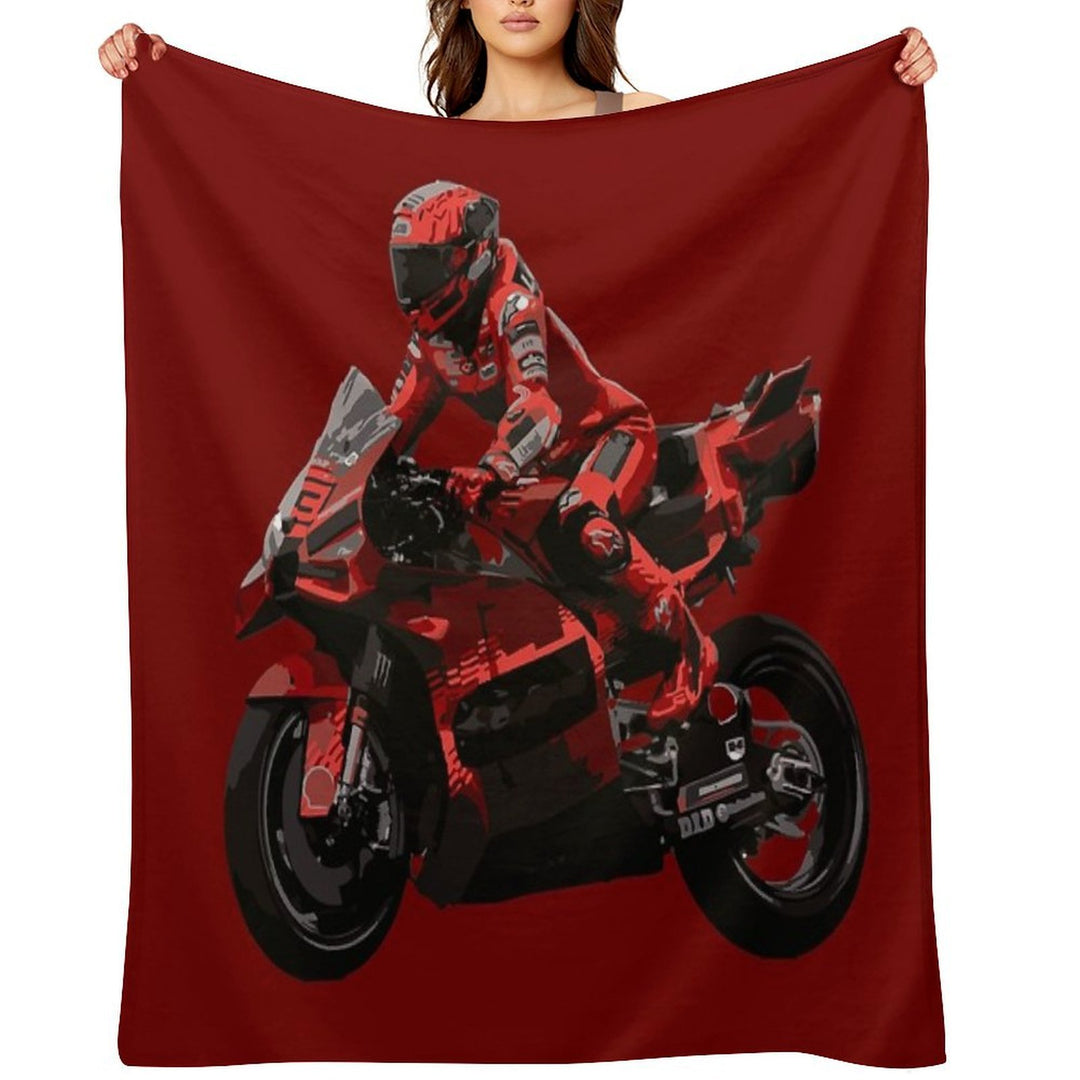MotoGP Marc Marquez 93 Comfort Throw Blanket