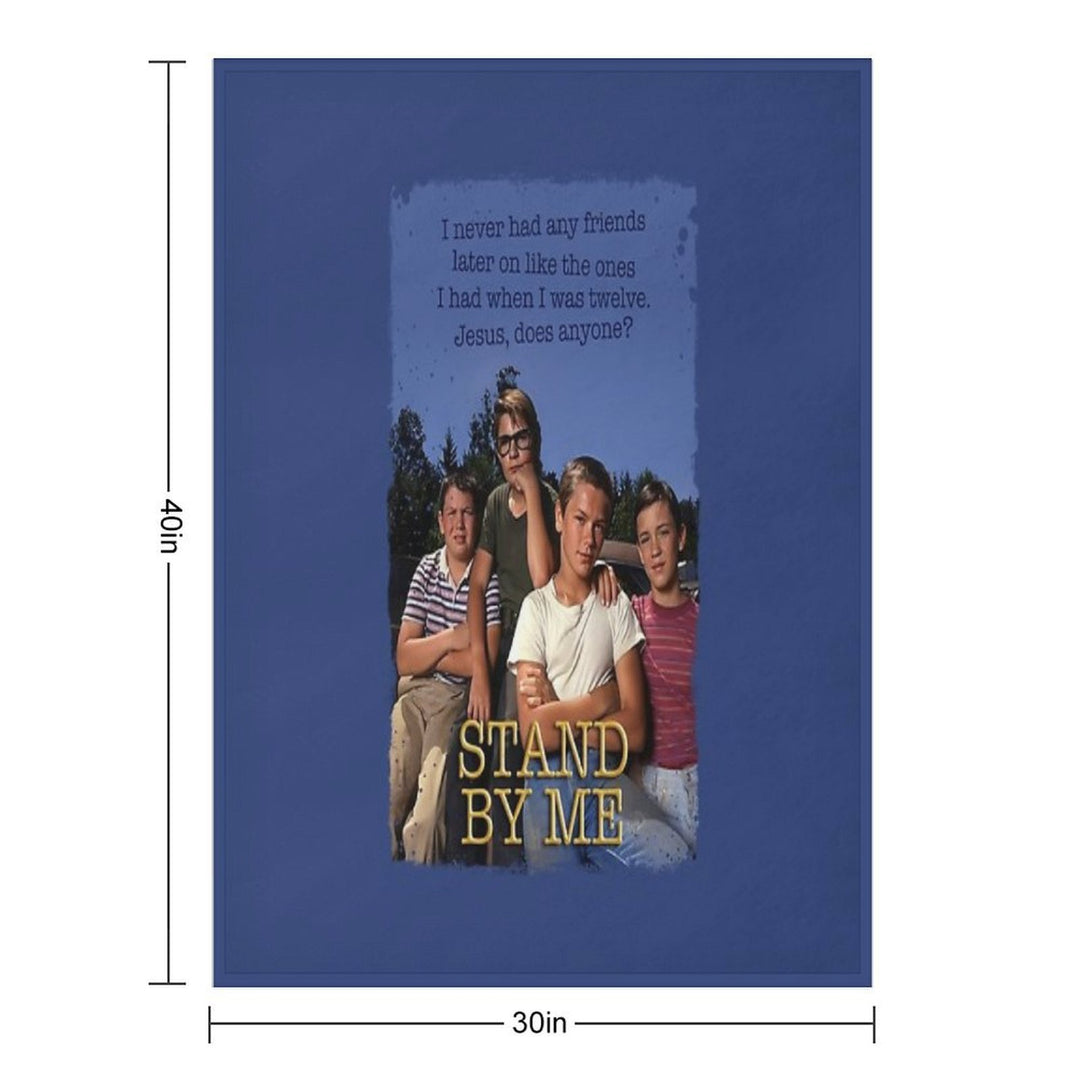 Stand By Me No2 Anti-pilling Throw Blanket