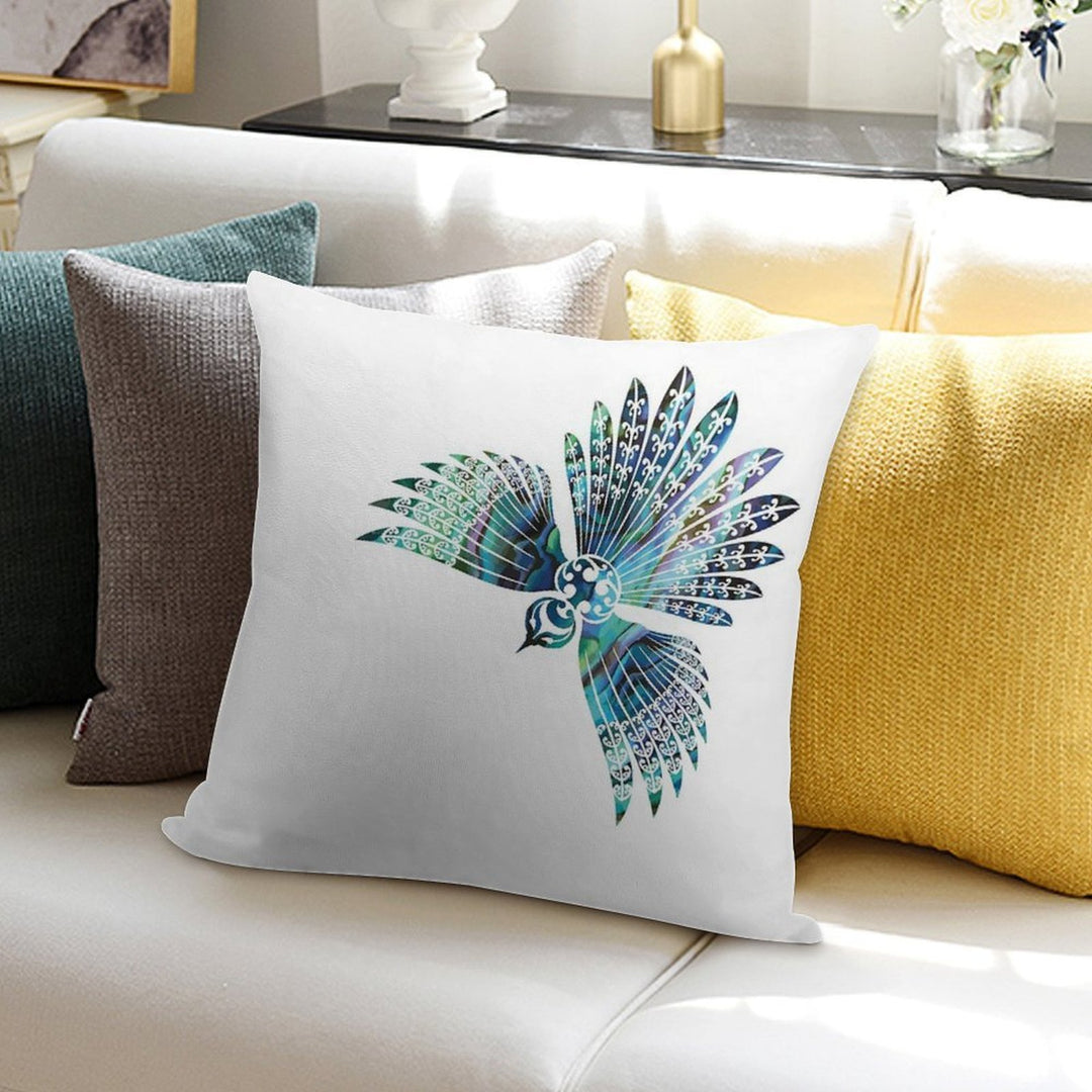 Fantail Soft Shrink-Resistant Throw Pillow