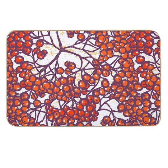 Rowanberries Fall  Long-Lasting Bath Mat