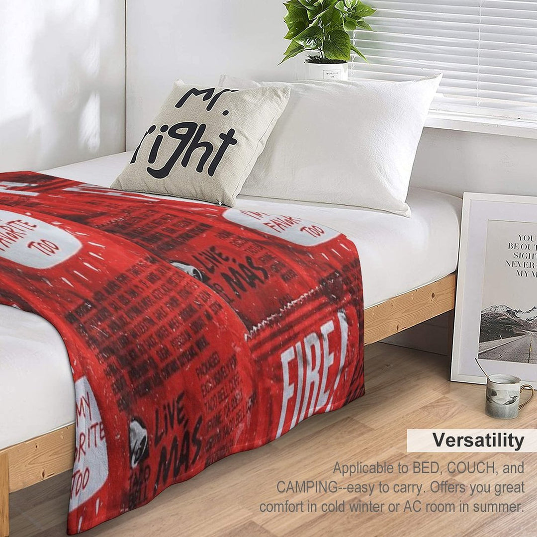Taco Bell Fire Blanket All-season Throw Blanket