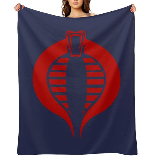 Cobra Gi Joe Logo Lightweight Throw Blanket