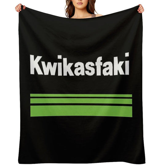 Kawasaki Kwikasfaki Comfort Throw Blanket