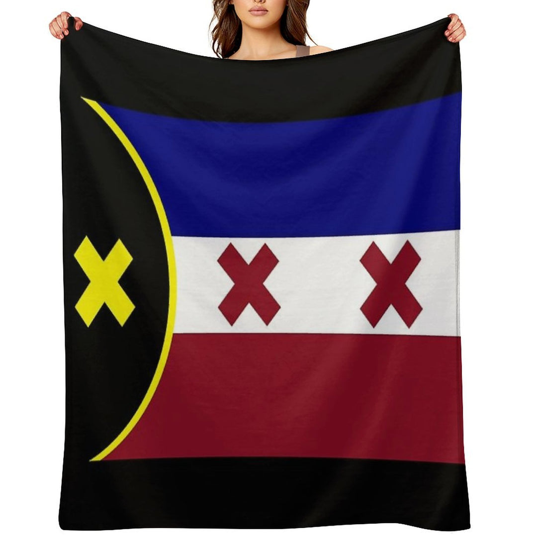 Lmanberg Flag Eco-conscious Throw Blanket