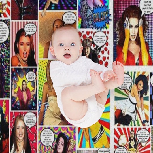 Dannii Minogue Goes Pow WOW #30 All-season Throw Blanket