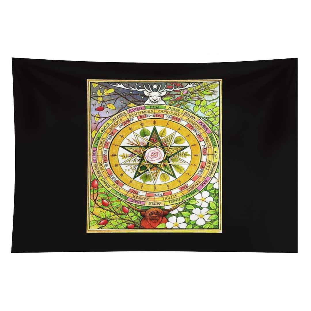 The Ogham Grove (full Colour) Tapestry