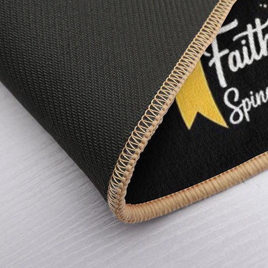 Faith Hope Love Spina Bifida Awareness Dragonfly  Eco-Friendly Bath Mat