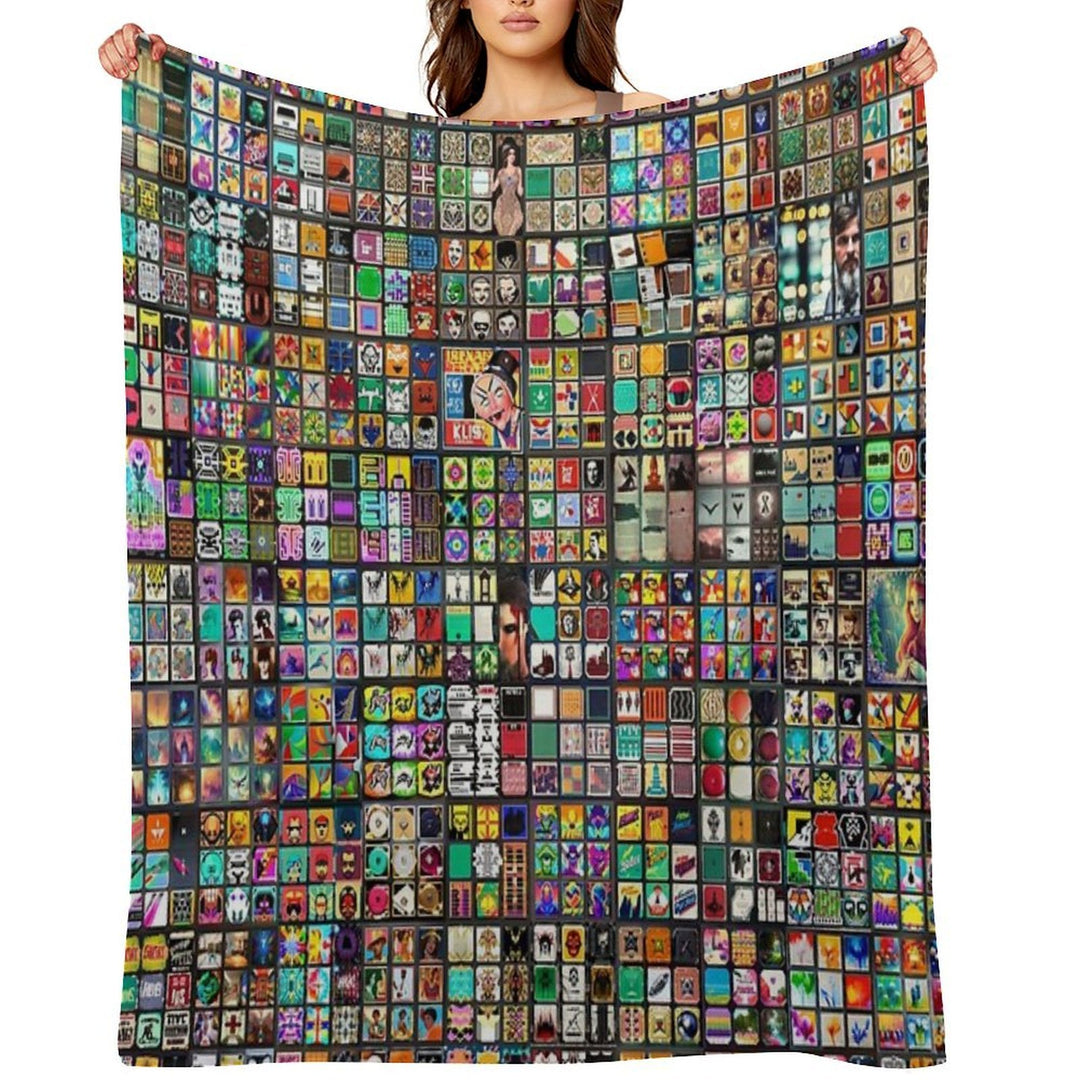 Variations on Tic Tac Toe Gift-ready Throw Blanket