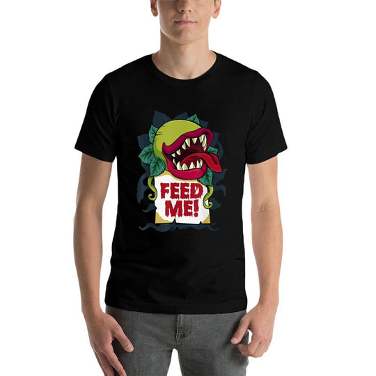 Feed Me Lazy Halloween Costume Monster Plant Gardening  Easy-care T-Shirt