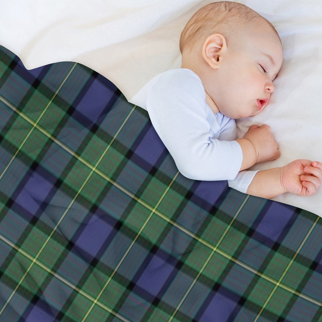 Clan Muir Tartan Velvety-soft Throw Blanket