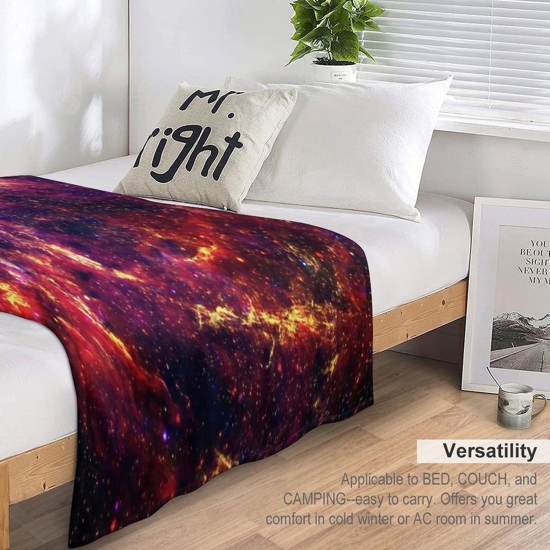 Galaxy Compact Throw Blanket