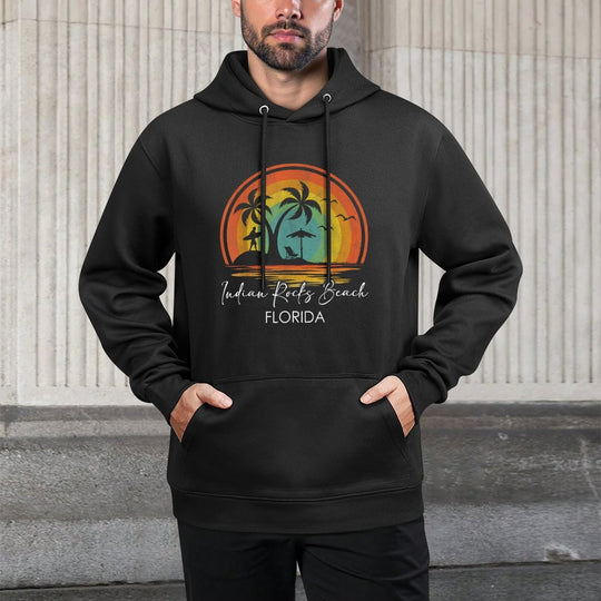 Indian Rocks Beach Florida Summer Vacation Tropical Sunset Colorfast Hoodie