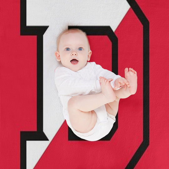 Big Red Granville Denison Sustainable Throw Blanket