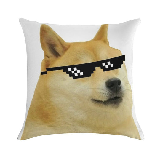 DOGE Soft Style Accent Throw Pillow