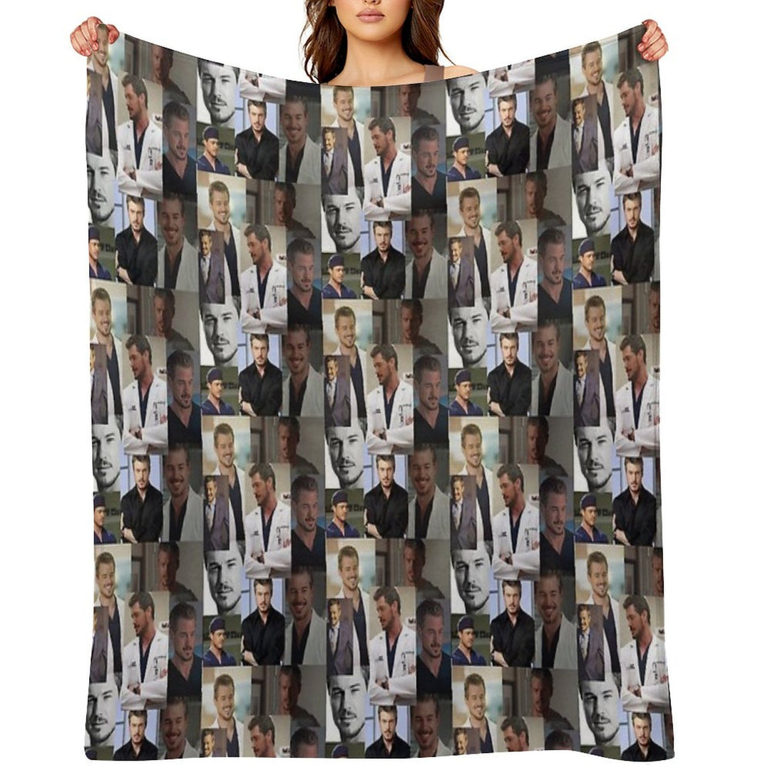 Mark Sloan Wrinkle-free Throw Blanket