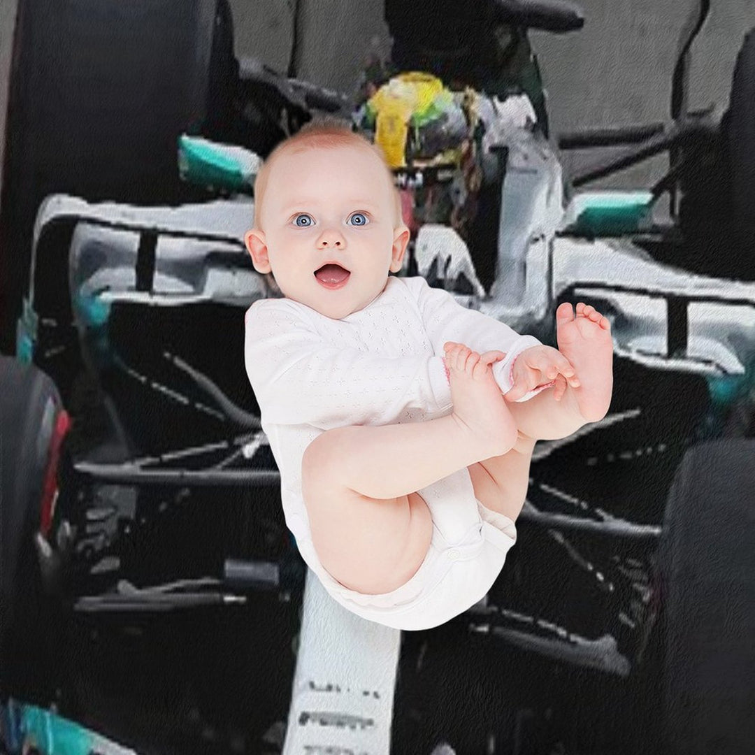 Lewis Hamilton 44 - F1 2024 All-season Throw Blanket