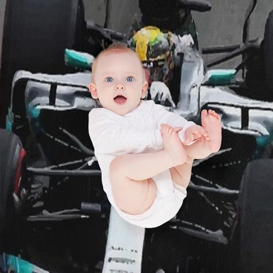 Lewis Hamilton 44 - F1 2024 All-season Throw Blanket