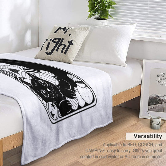 Jingle Cat Versatility Throw Blanket