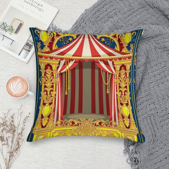 Carnival Circus Soft Style Accent Throw Pillow