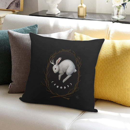 Midnight Run Soft Washable Throw Pillow