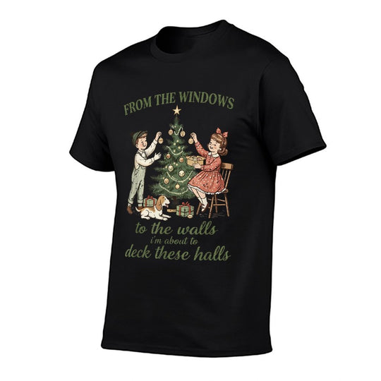 from The Windows to The Walls Funny Christmas Tree Kids Xmas  Stretchy T-Shirt