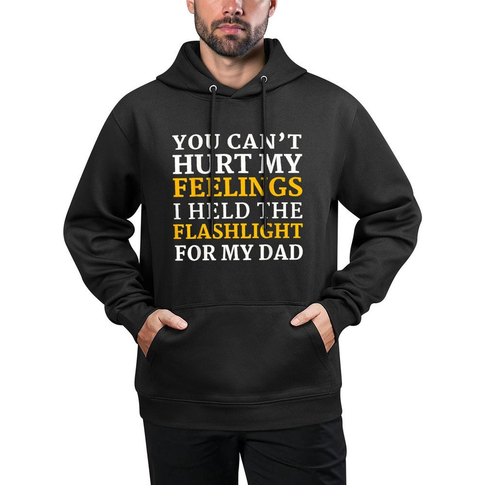 Funny Gen-X You Cant Hurt My Feelings I Held The Flashlight Layering Staple Hoodie