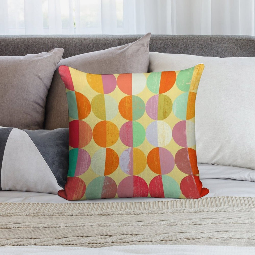 Sunrise Soft Skin-Friendly Throw Pillow