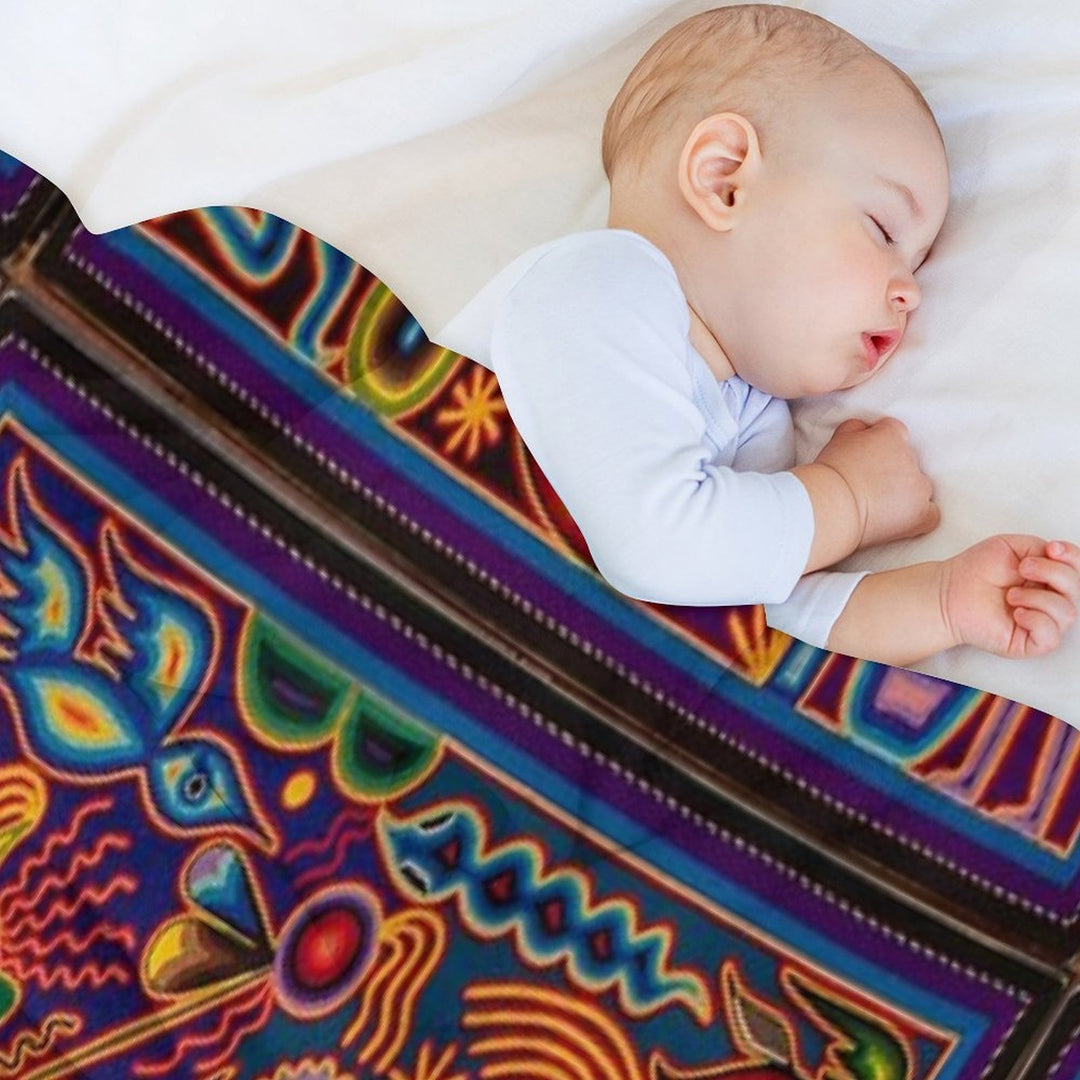 Huichol Premium Throw Blanket