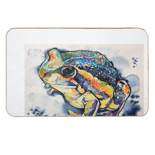 Pobblebonk Frog  Anti-Trip Bath Mat