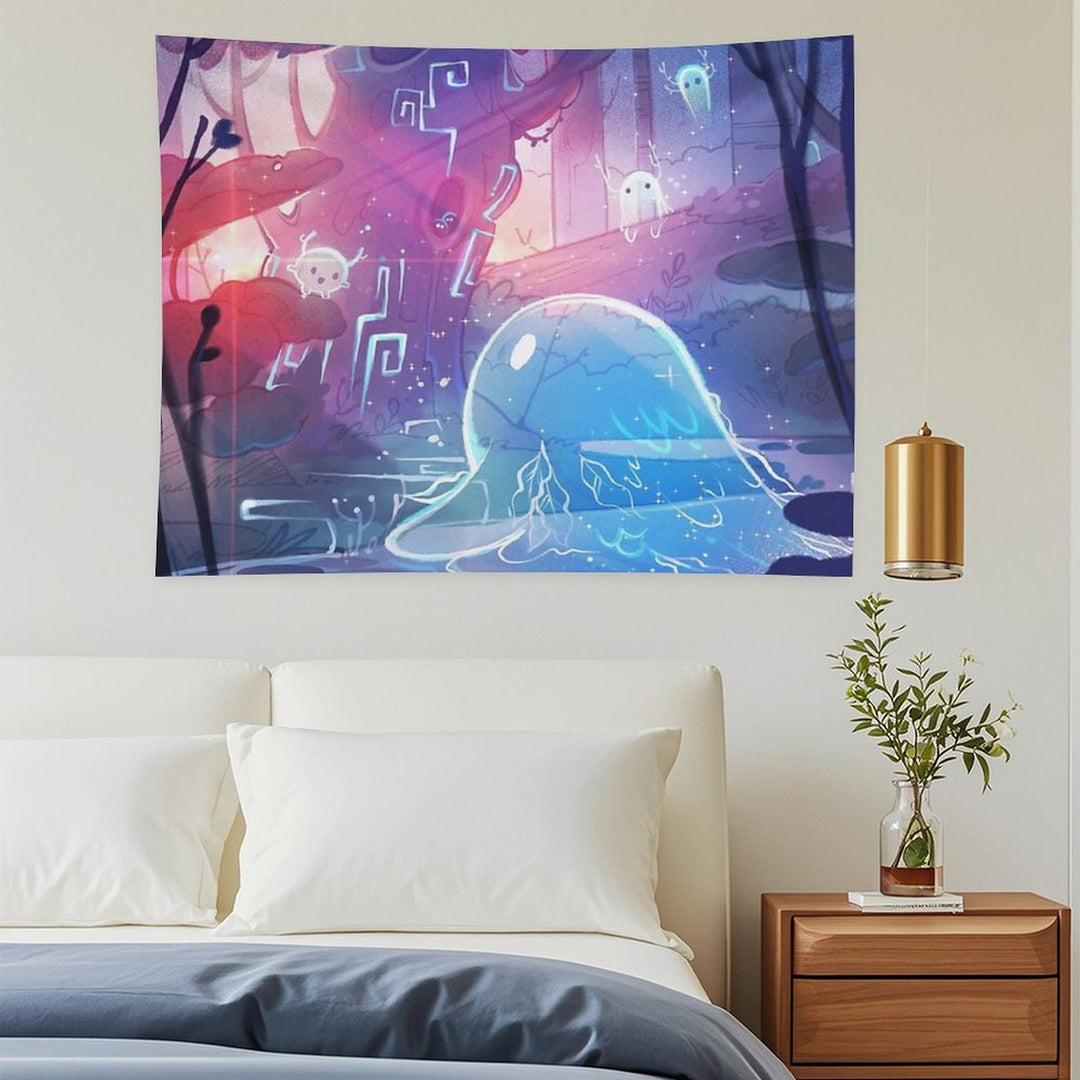 The Silence of Dawn Tapestry