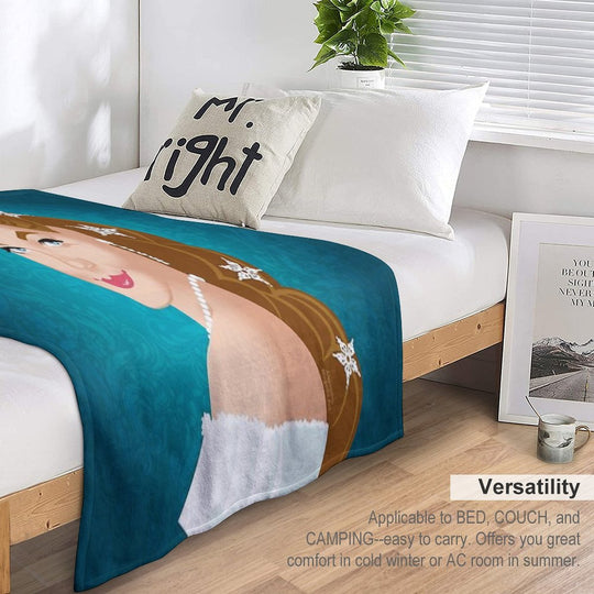 Empress Sissi Wrinkle-free Throw Blanket