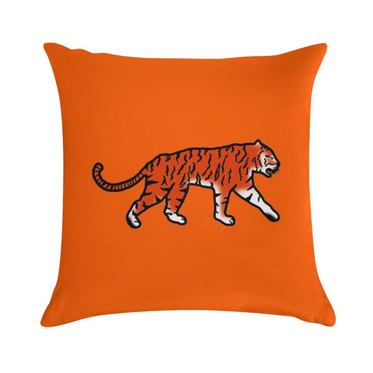 Tiger Soft Easy Maintenance Throw Pillow