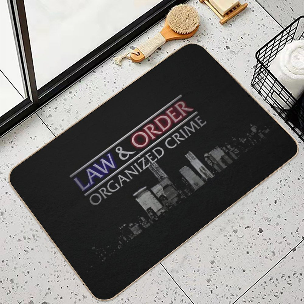 Law & Order Organized Crime  Non-Slip Bath Mat