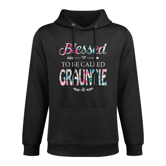 Womens Blessed To Be Called GRAUNTIE Gift for GRAUNTIE Machine Washable Hoodie