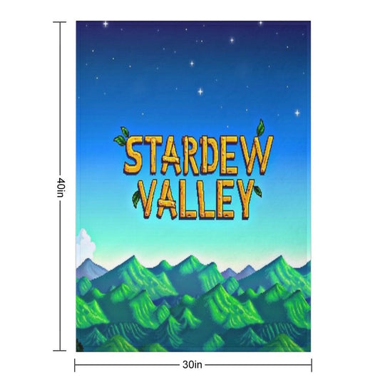 Stardew Valley Title Quick-dry Throw Blanket