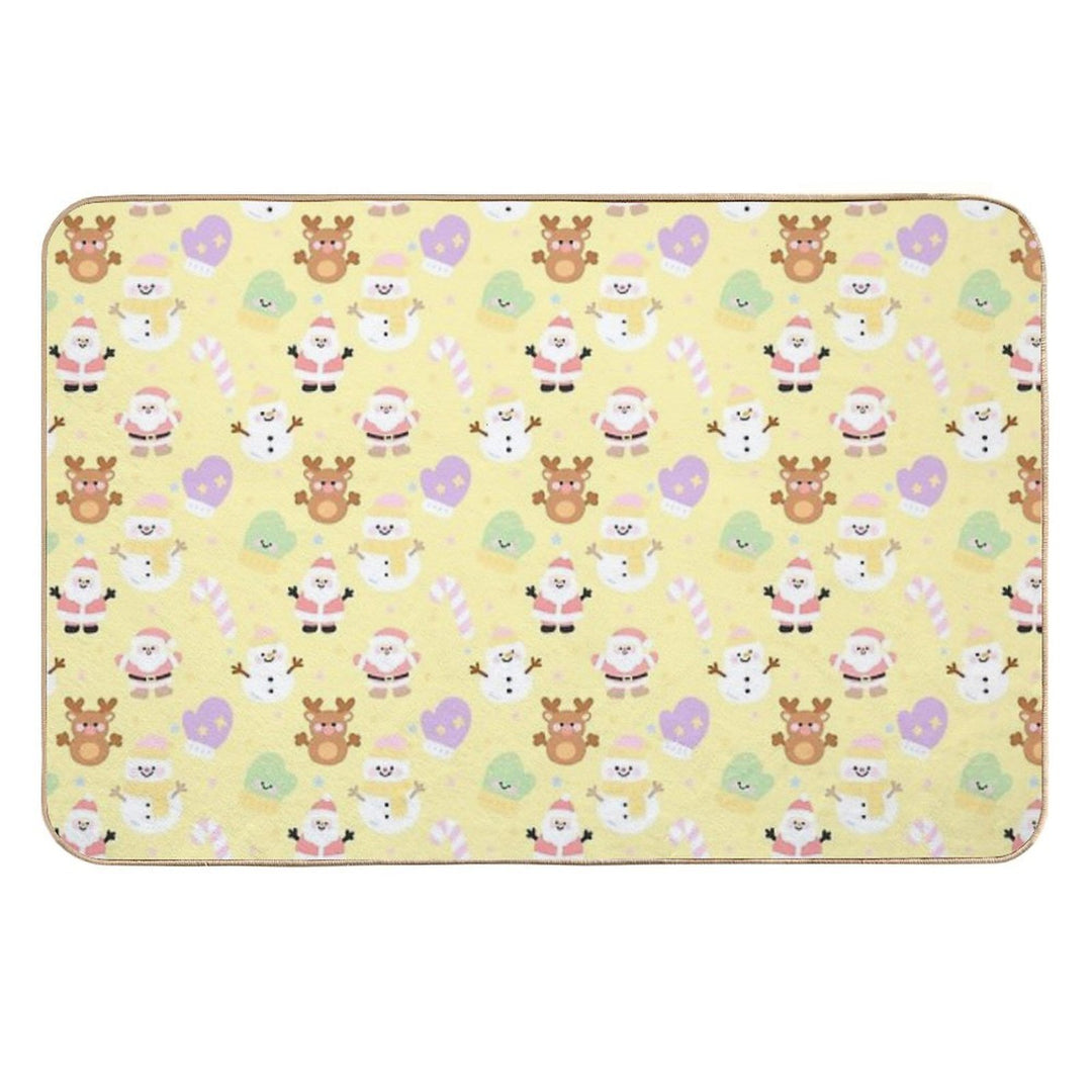 Merry Christmas  Versatile Bath Mat