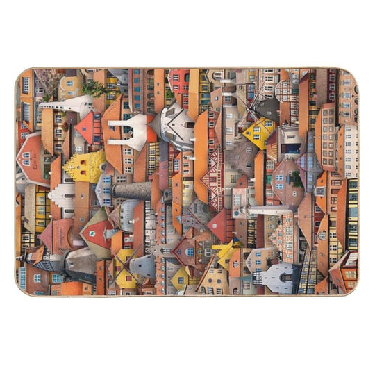 Bornholm in Denmark Durable Bath Mat