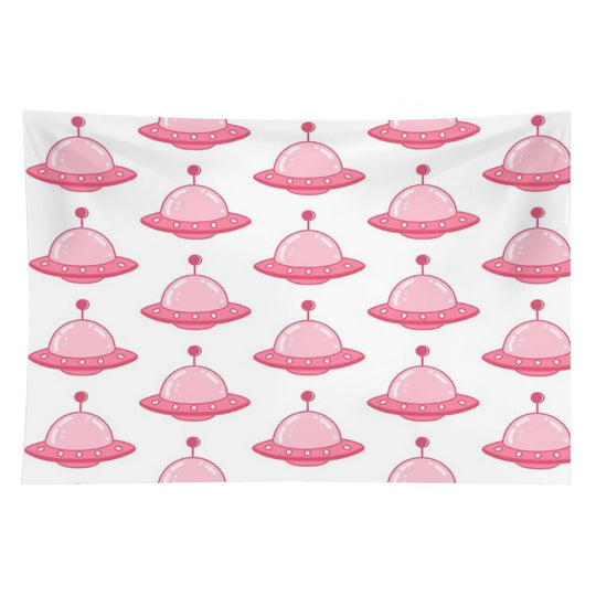 Just A Pink Plane Tapestry