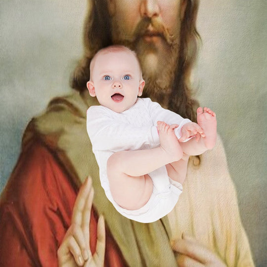 Jesus Christ Painting Velvety-soft Throw Blanket
