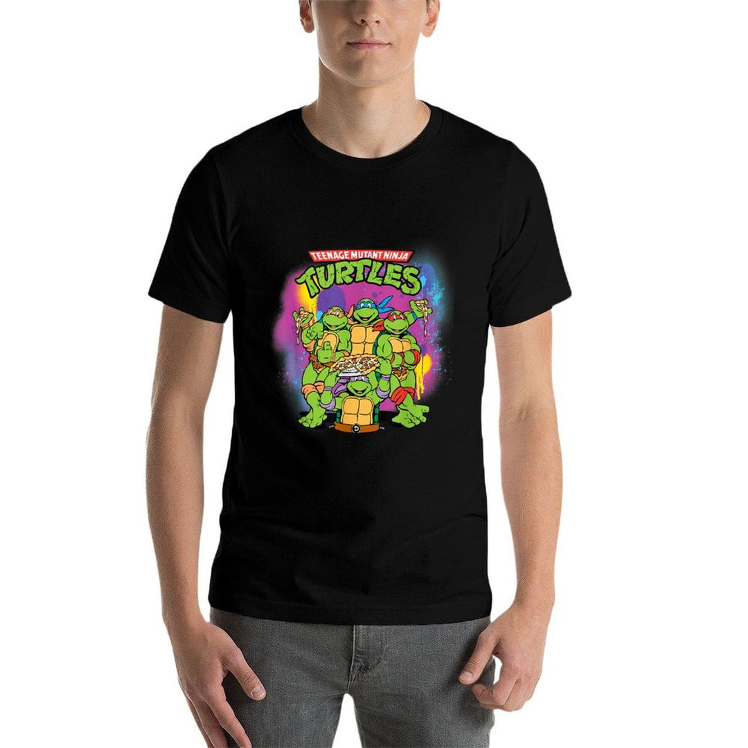 Mademark Xnage Mutant Ninja Turtles - Originalnage Mutant Ninja Turtles Colorful Painted  Lightweight T-Shirt