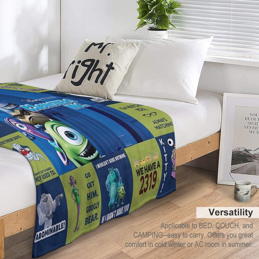 Vegetarian Travel-friendly Throw Blanket