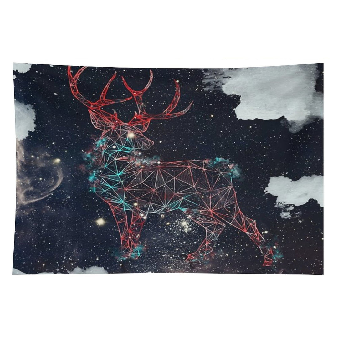 Celestial Deer Tapestry