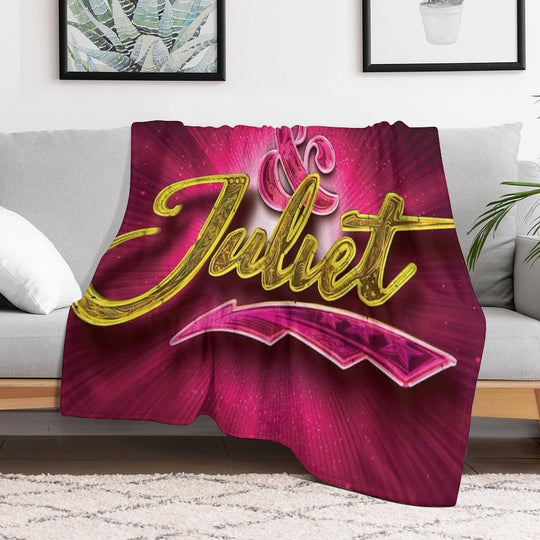 & Juliet Logo 2 Shrink-resistant Throw Blanket