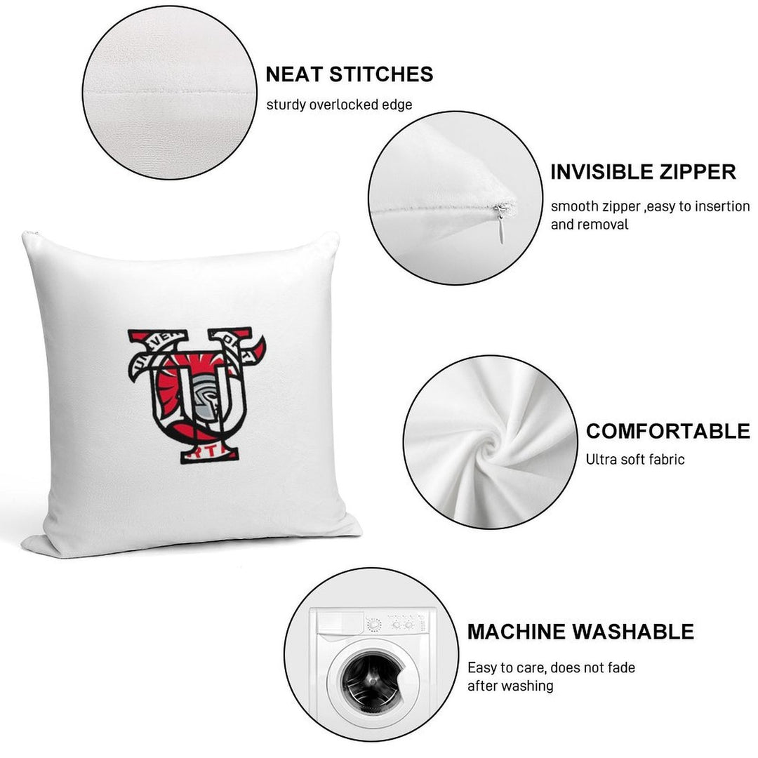 Spartans Soft Decorative Cover Throw Pillow