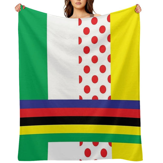 Tour Jerseys Durable Throw Blanket