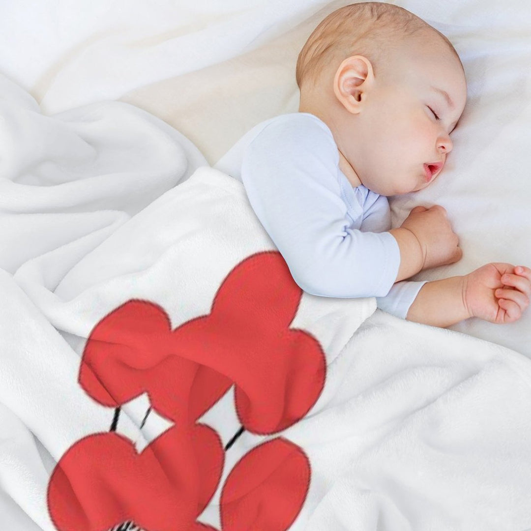 Banksy - Balloon Girl Anti-pilling Throw Blanket