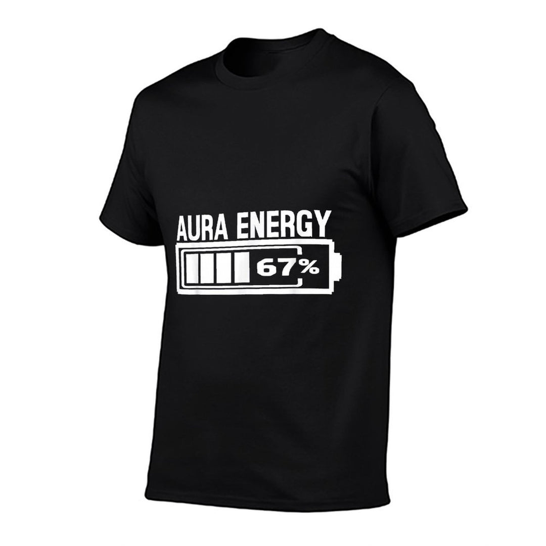 Aura Energy 67 Funny Six Seven Meme Gen Alpha Slang  Moisture-wicking T-Shirt