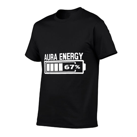 Aura Energy 67 Funny Six Seven Meme Gen Alpha Slang  Moisture-wicking T-Shirt