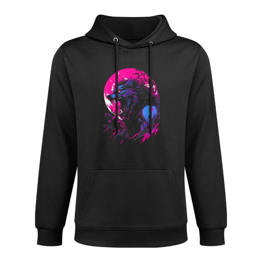 Horror Werewolf Head Halloween Mythology Wolf Shifter Lycan Durable Construction Hoodie