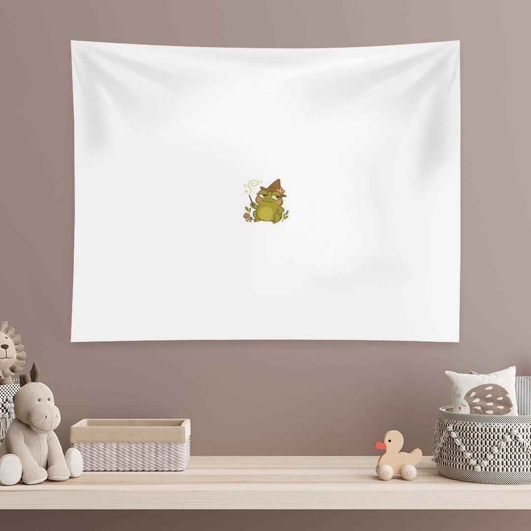 Twigs Frog Tapestry